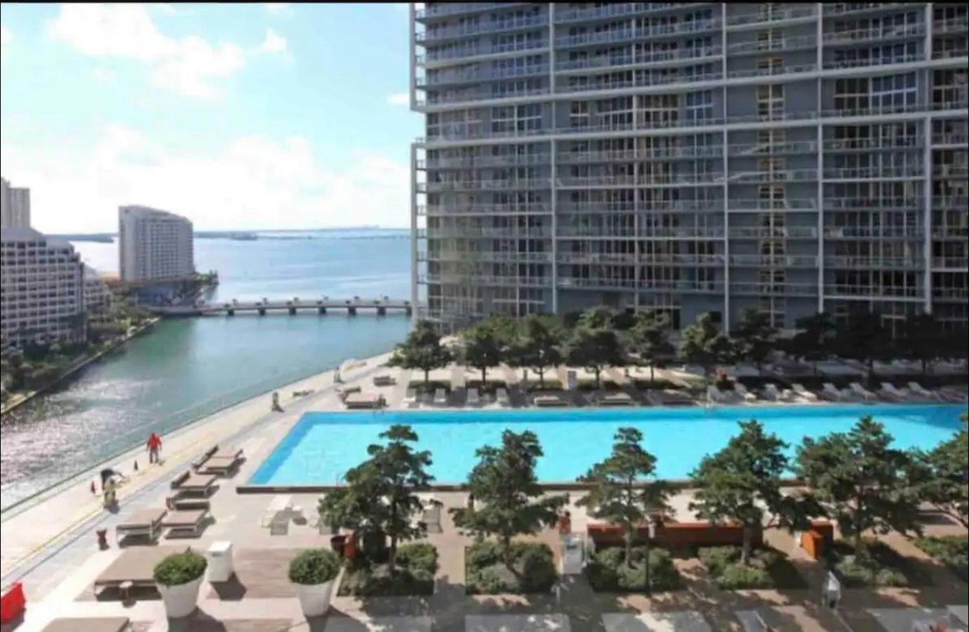 *Iconic W Icon Condo/ Pool&Waterviews*Freespa* Miami Exterior foto